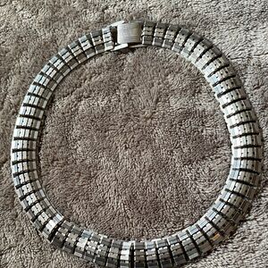 Coro Speidel Silver Statement Necklace